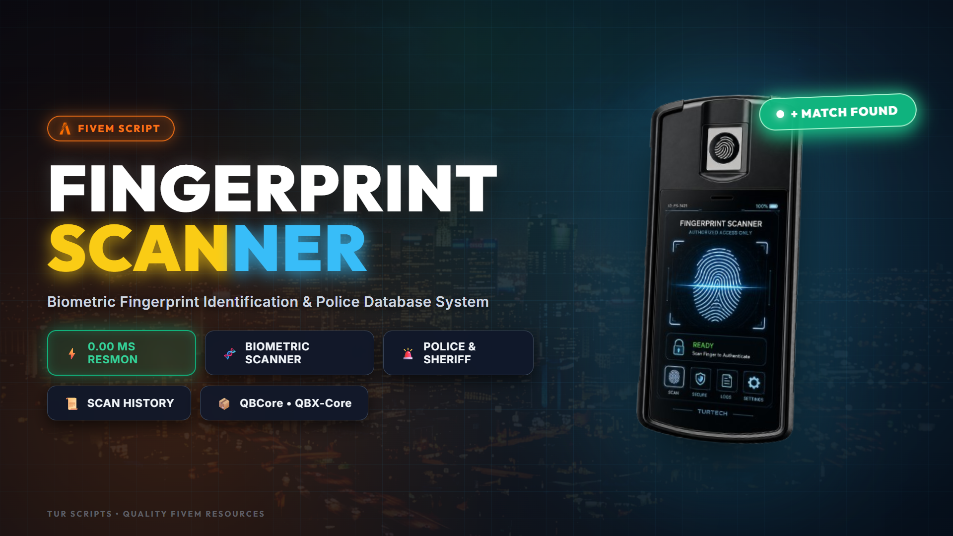 Advanced Fingerprint Scanner Script