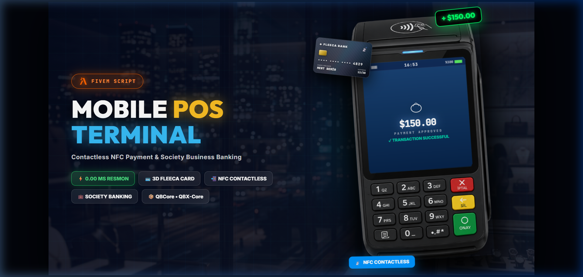 Advanced Mobile POS Payment Terminal